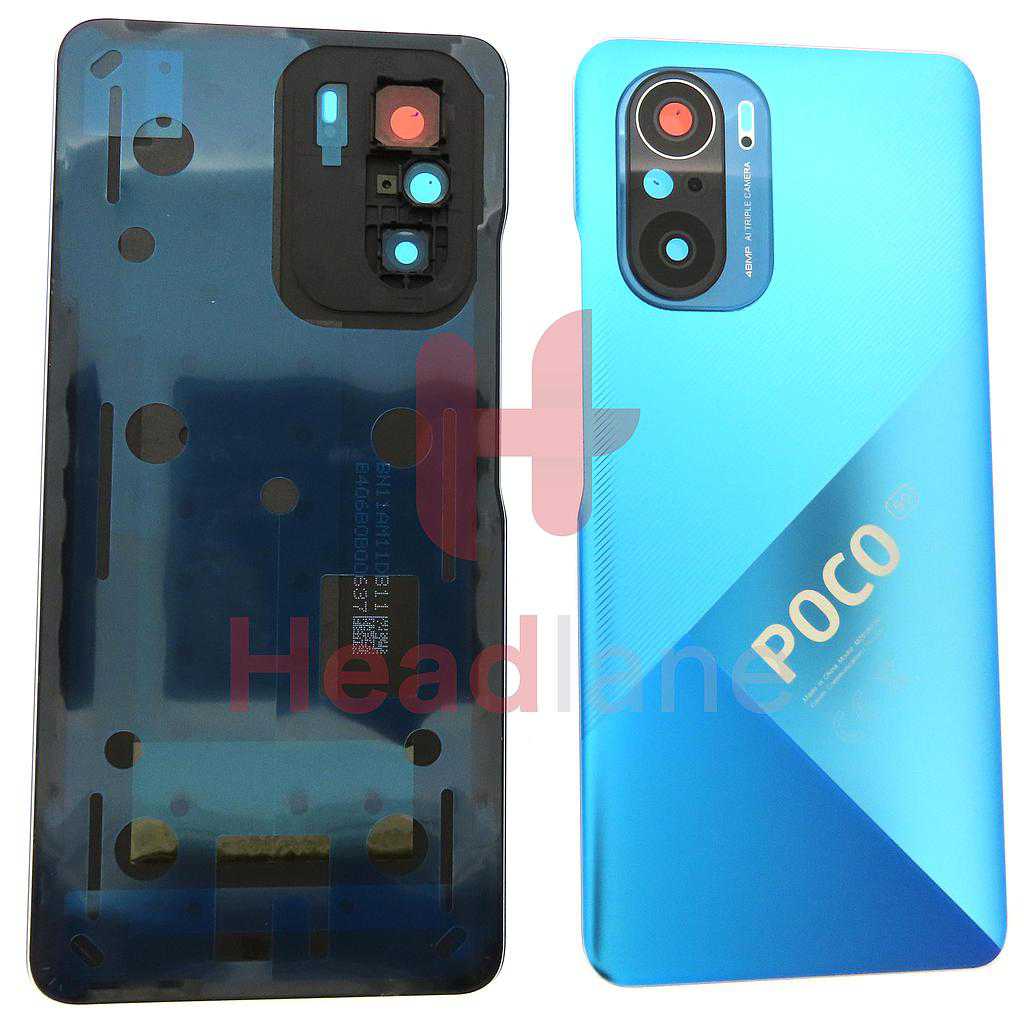 Xiaomi Poco F3 Back / Battery Cover - Blue