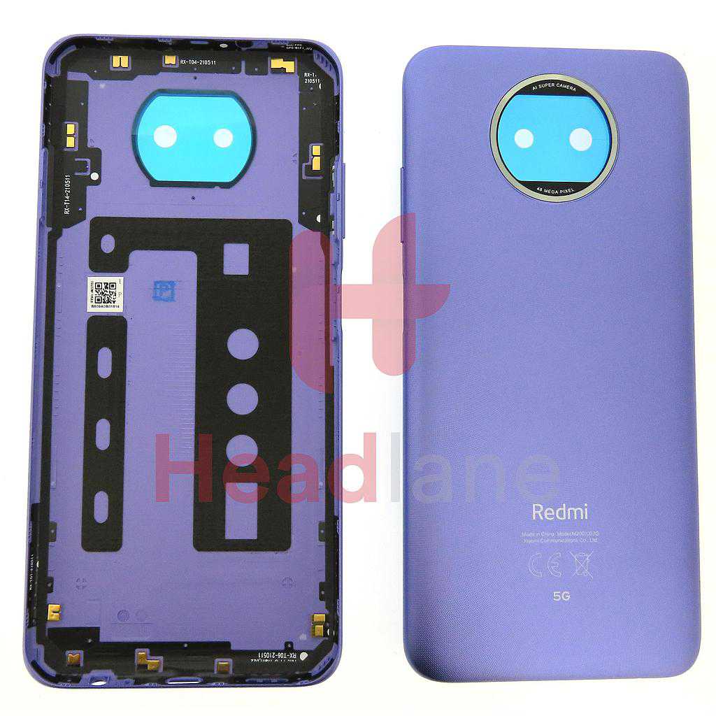 Xiaomi Redmi Note 9T 5G Back / Battery Cover - Purple