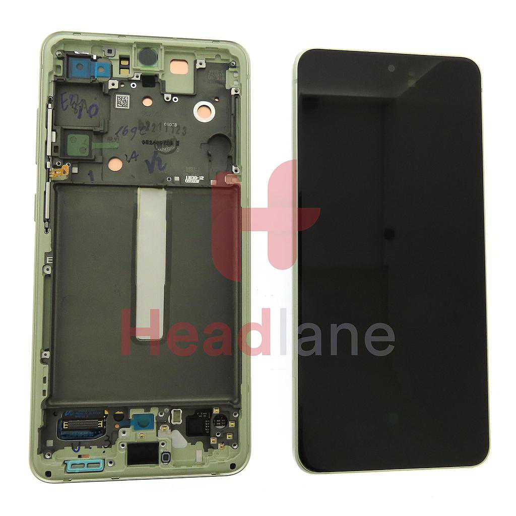 Samsung SM-G990 Galaxy S21 FE LCD Display / Screen + Touch - Green