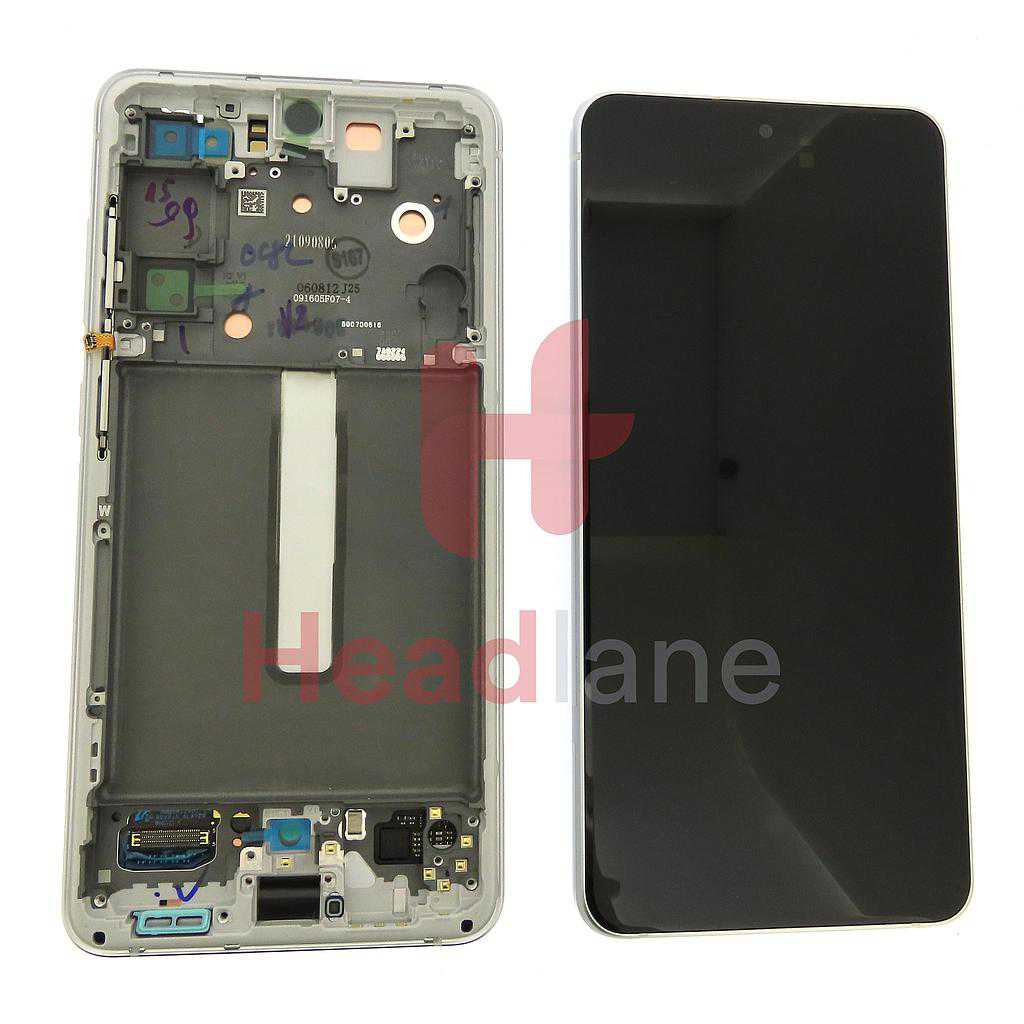 Samsung SM-G990 Galaxy S21 FE LCD Display / Screen + Touch - White