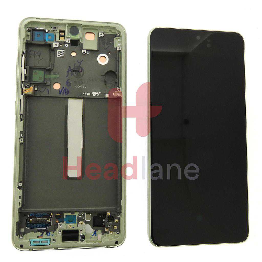 Samsung SM-G990 Galaxy S21 FE LCD Display / Screen + Touch - Green