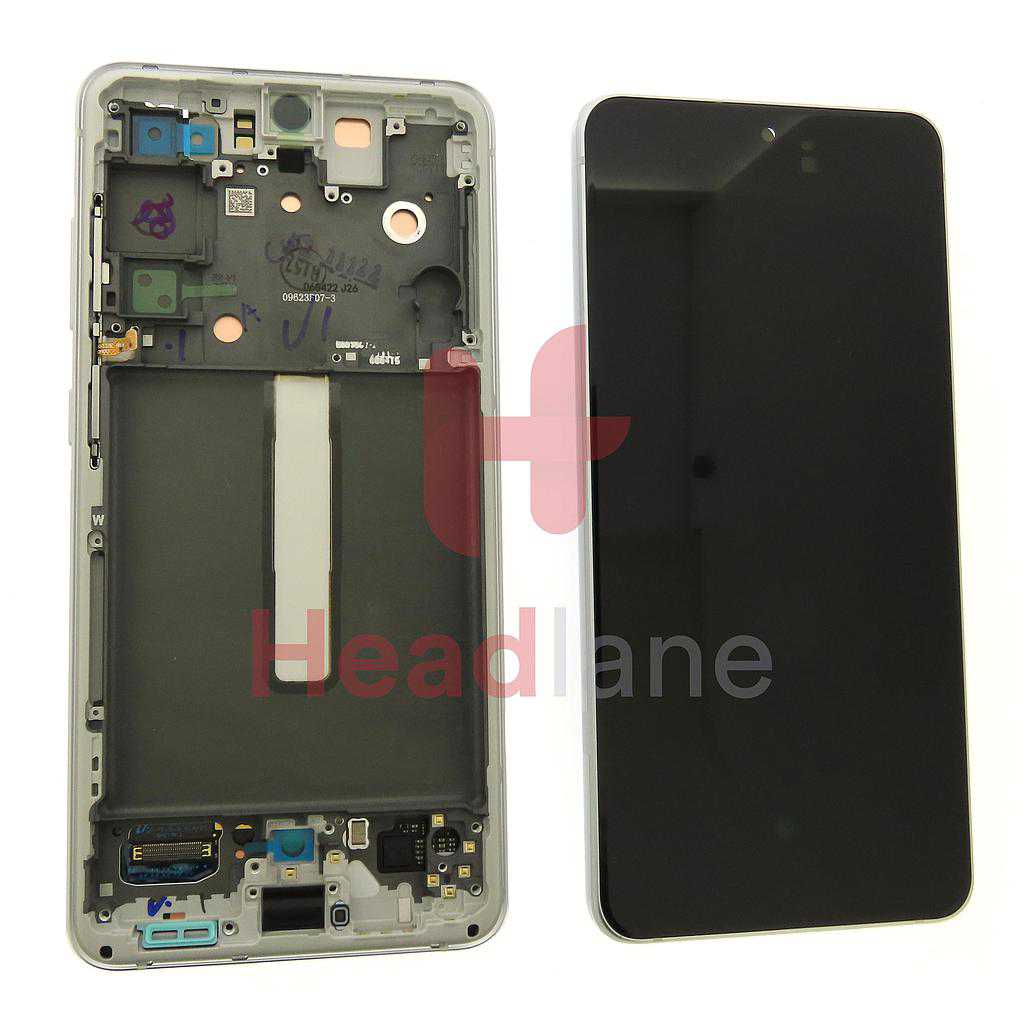Samsung SM-G990 Galaxy S21 FE LCD Display / Screen + Touch - White
