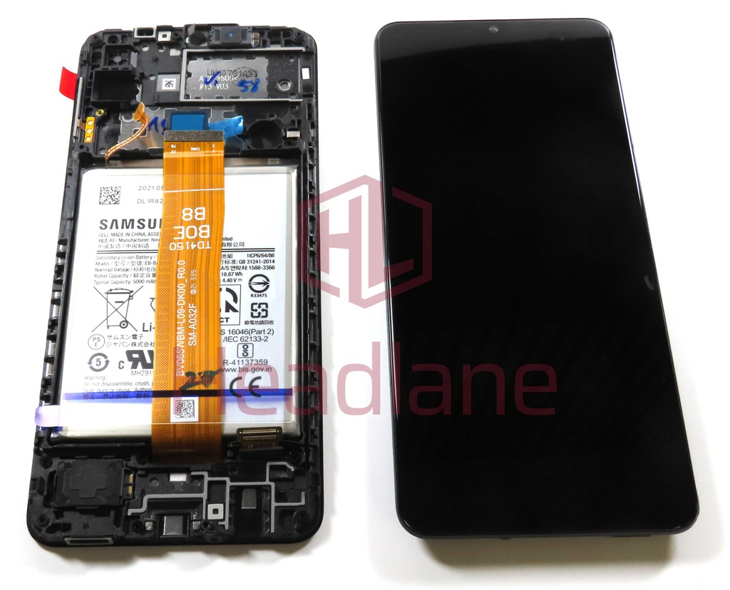 Samsung SM-A127 Galaxy A12 Nacho LCD Display / Screen + Touch + Battery