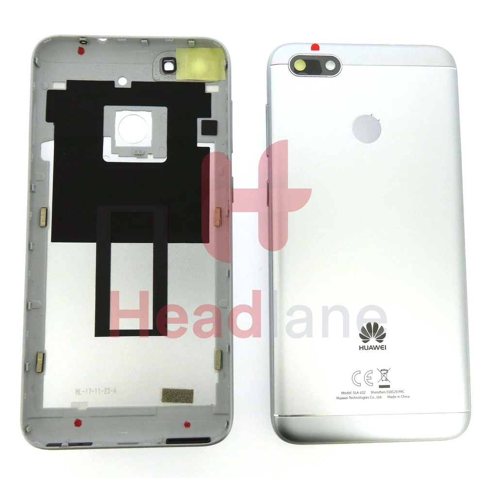 Huawei P9 Lite Mini / Y6 Pro (2017) Back / Battery Cover - Silver