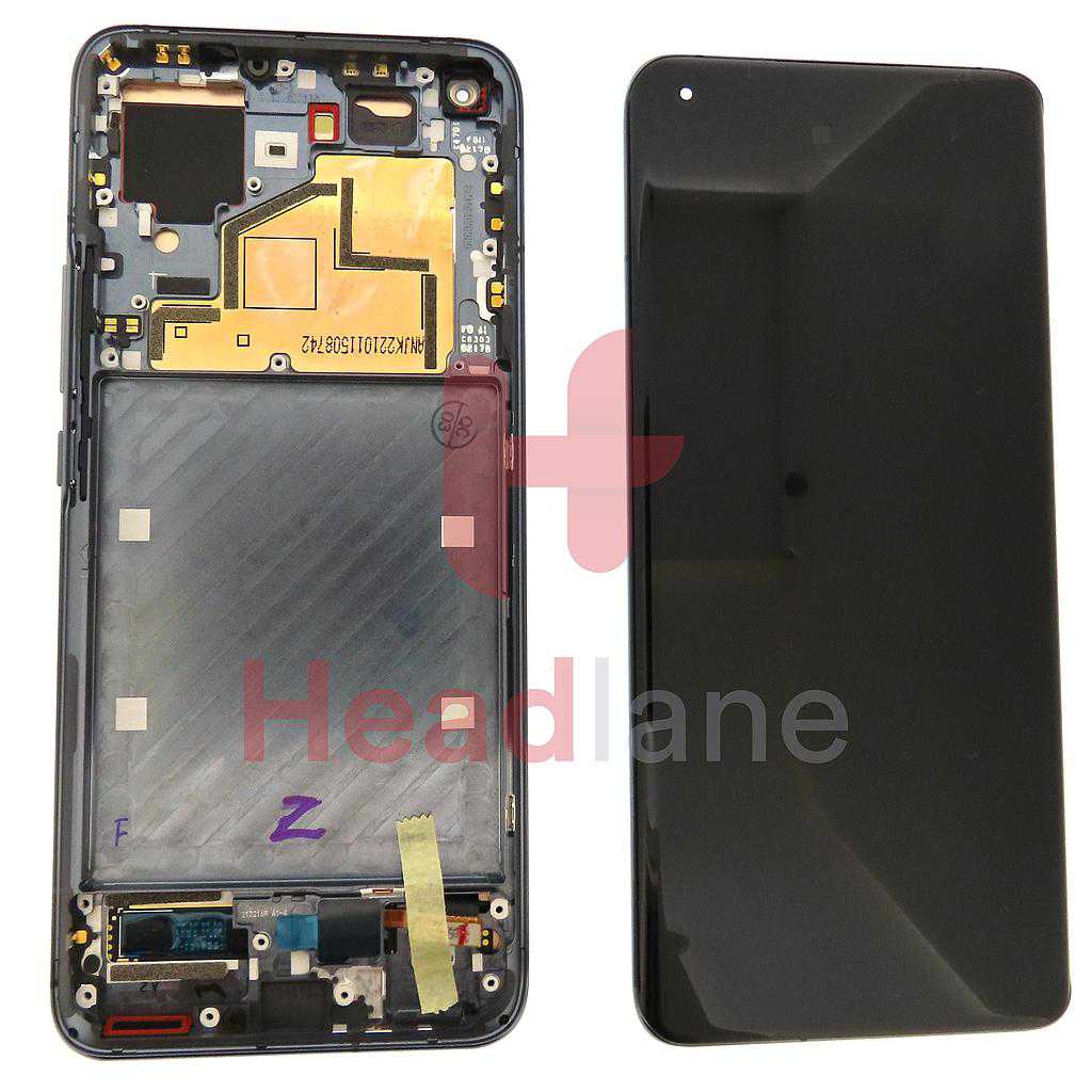 Xiaomi Mi 11 / Mi 11 5G LCD Display / Screen + Touch - Black