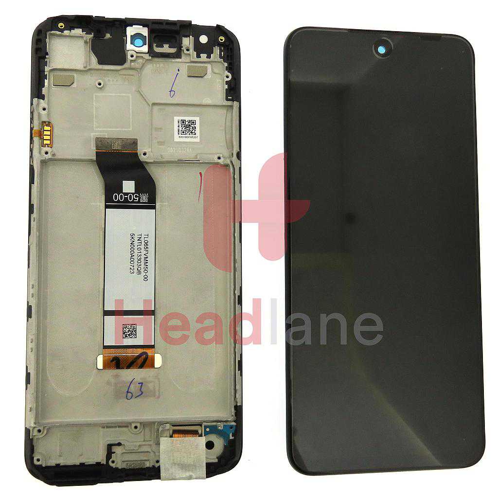 Xiaomi Poco M3 Pro LCD Display / Screen + Touch - Black