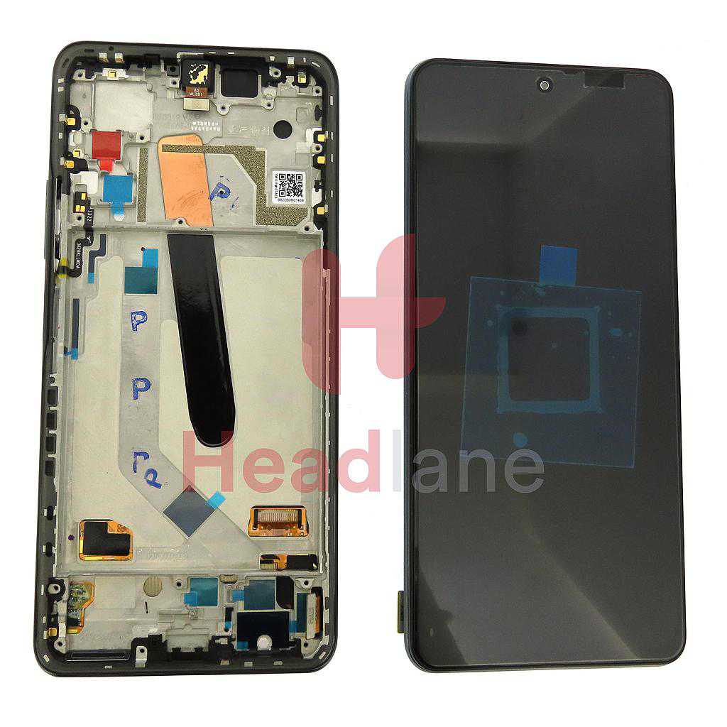 Xiaomi Poco F3 LCD Display / Screen + Touch - Black