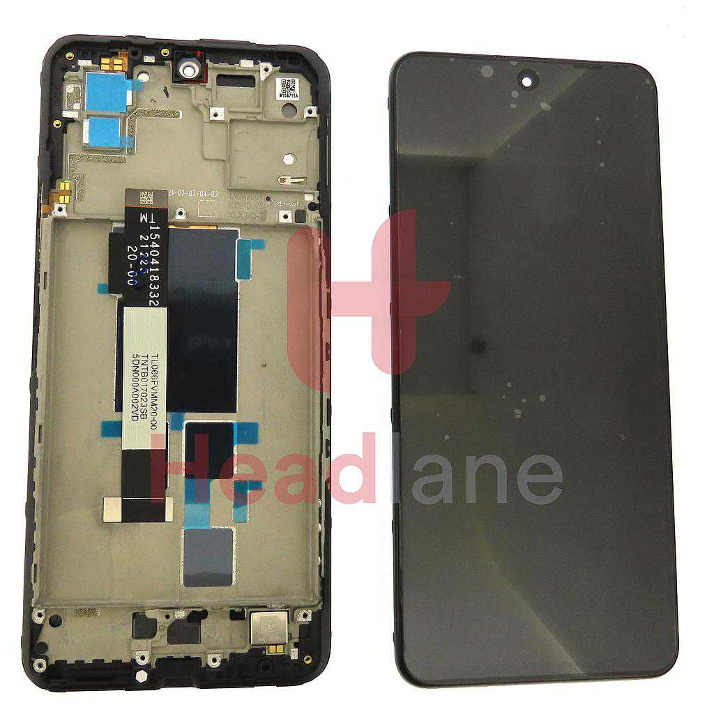 Xiaomi Poco X3 GT LCD Display / Screen + Touch - Black