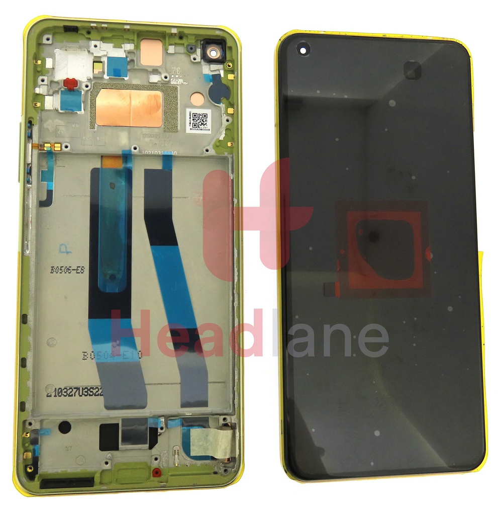 Xiaomi Mi 11 Lite 5G LCD Display / Screen + Touch - Yellow