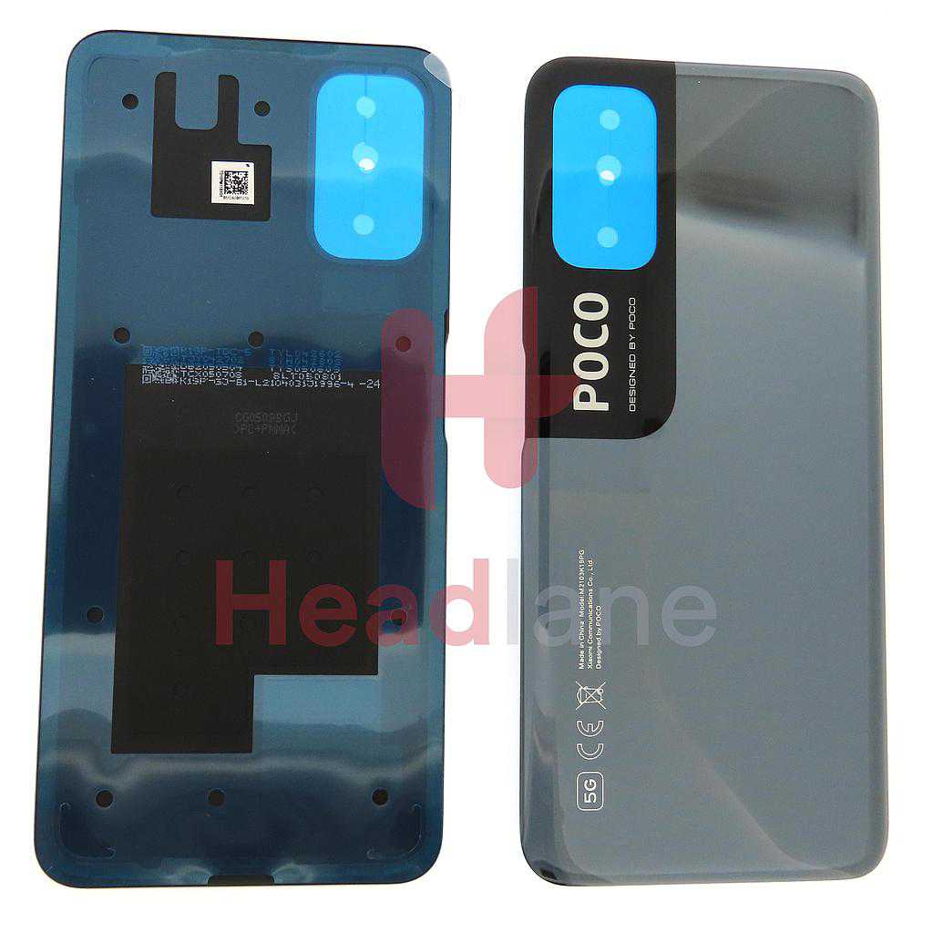 Xiaomi Poco M3 Pro Back / Battery Cover - Black