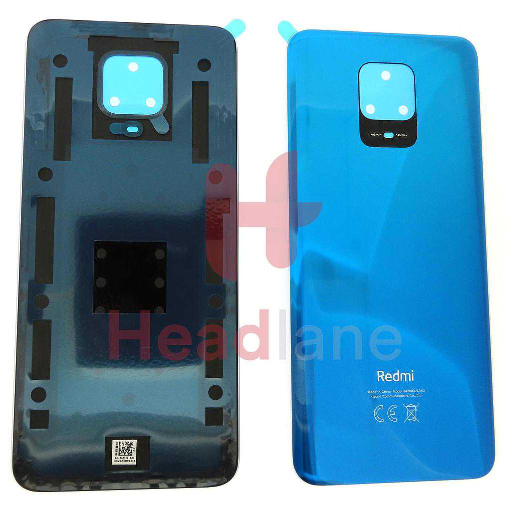 Xiaomi Redmi Note 9S Back / Battery Cover - Blue