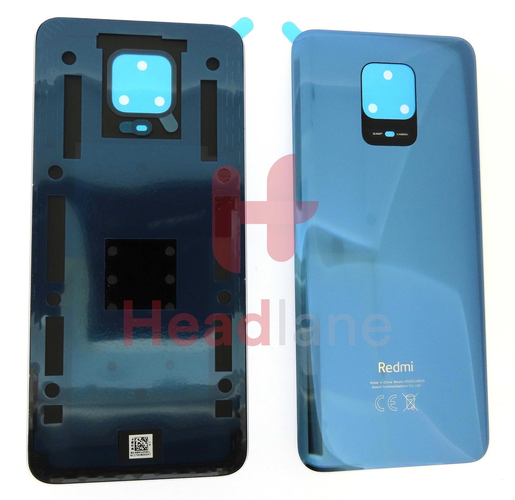 Xiaomi Redmi Note 9 Pro Back / Battery Cover - Black