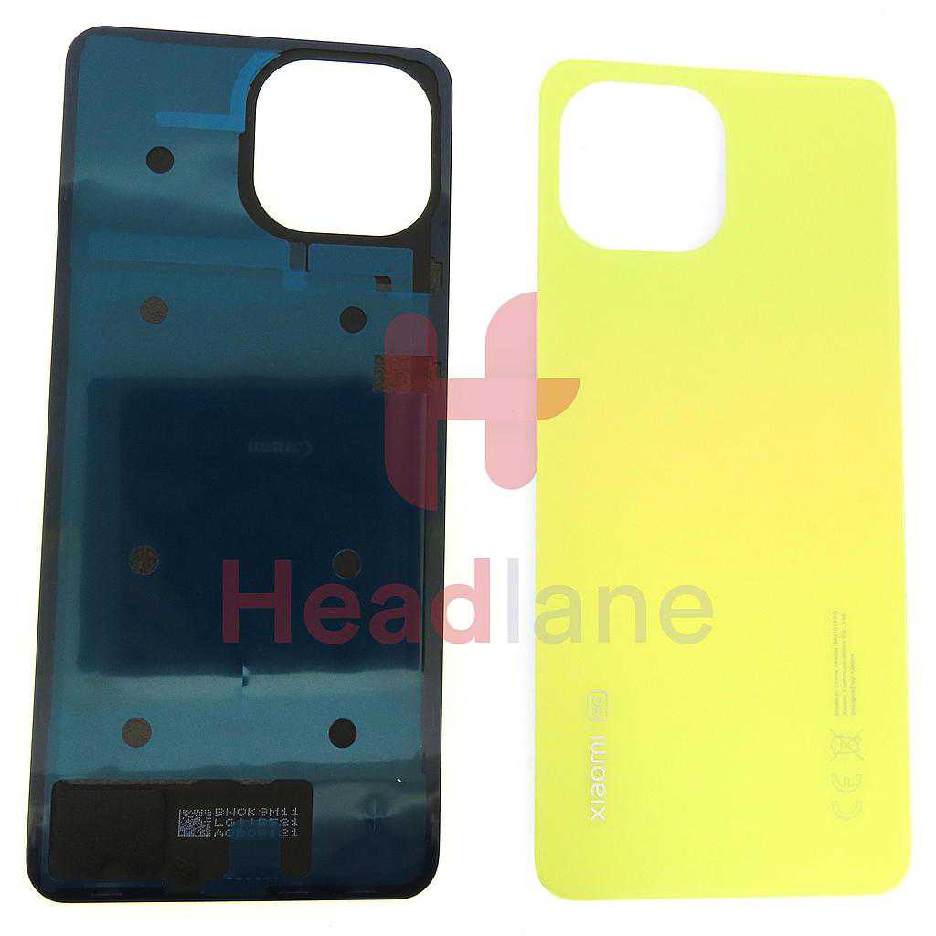 Xiaomi Mi 11 Lite 5G Back / Battery Cover - Yellow