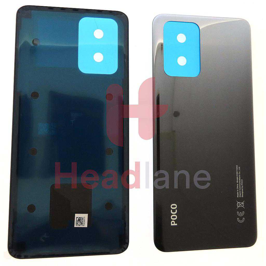 Xiaomi Poco X3 GT Back / Battery Cover - Black