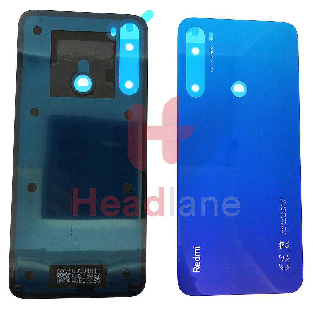 Xiaomi Redmi Note 8 (2021) Back / Battery Cover - Blue