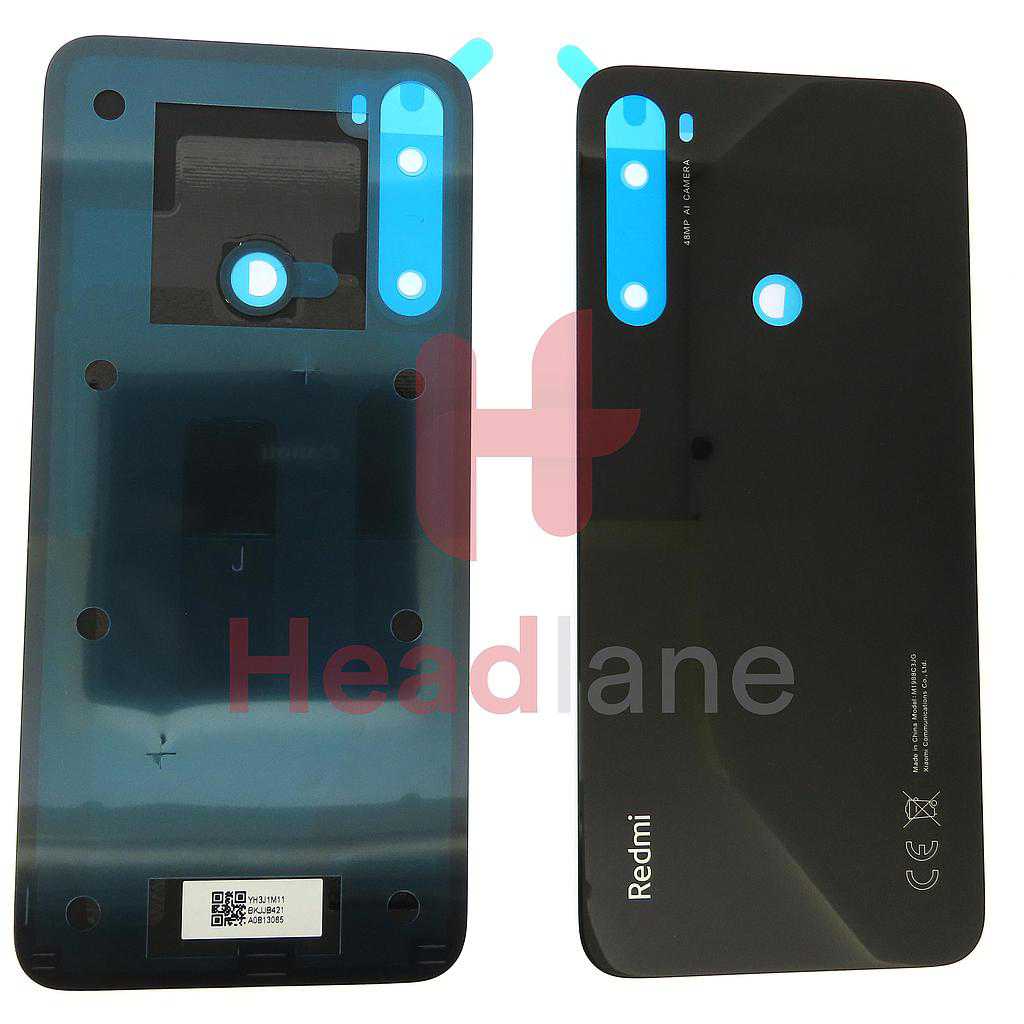 Xiaomi Redmi Note 8 (2021) Back / Battery Cover - Black