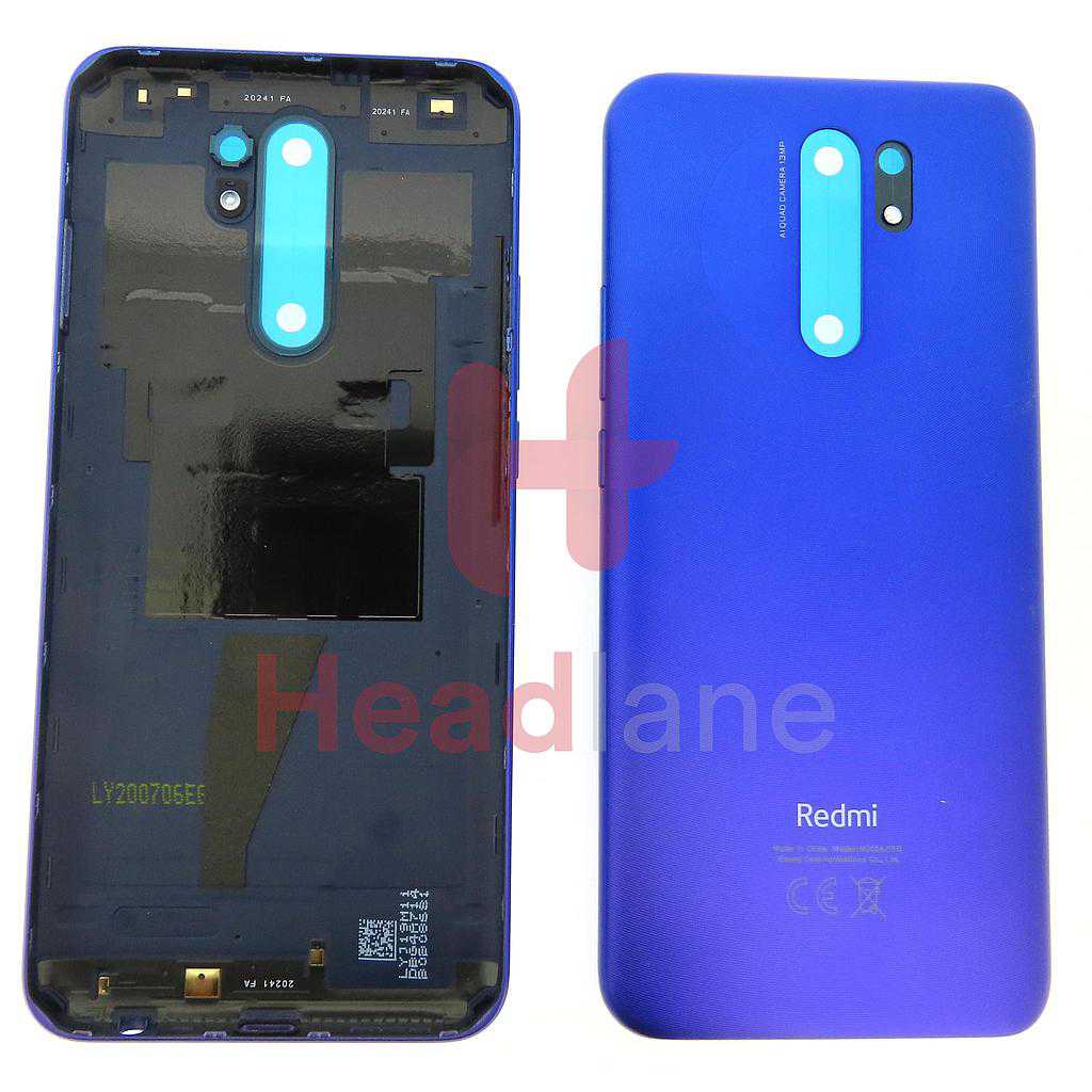 Xiaomi Redmi 9 Back / Battery Cover - Blue