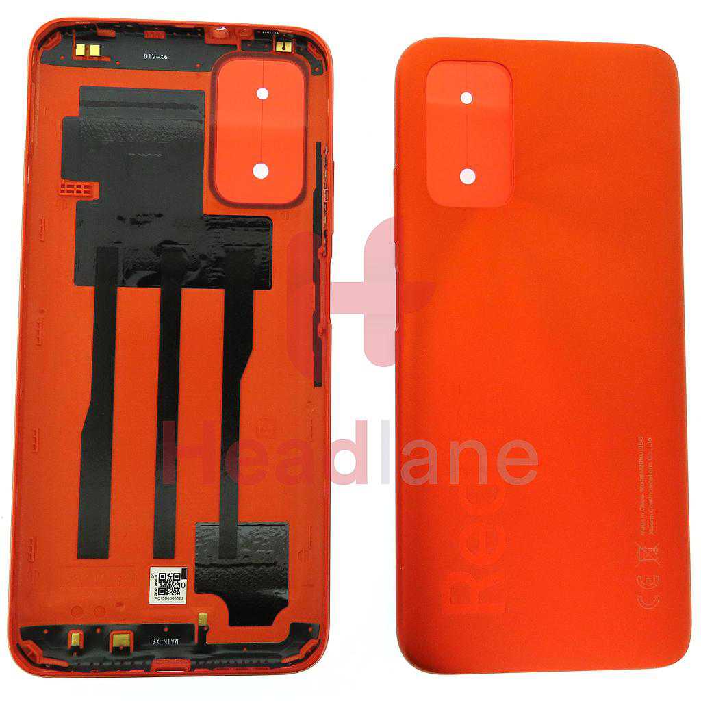 Xiaomi Redmi 9T Back / Battery Cover - Orange