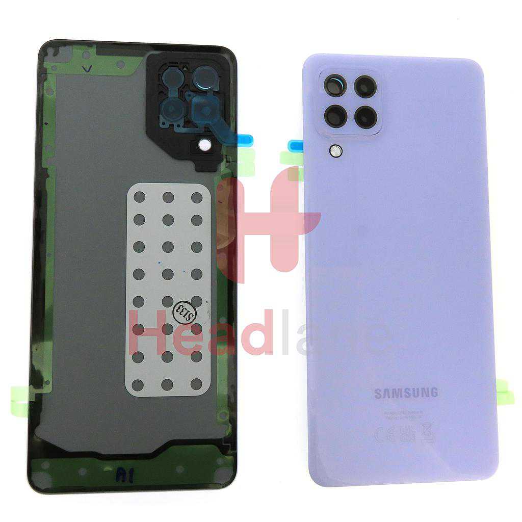 Samsung SM-A225 Galaxy A22 4G Back / Battery Cover - Purple