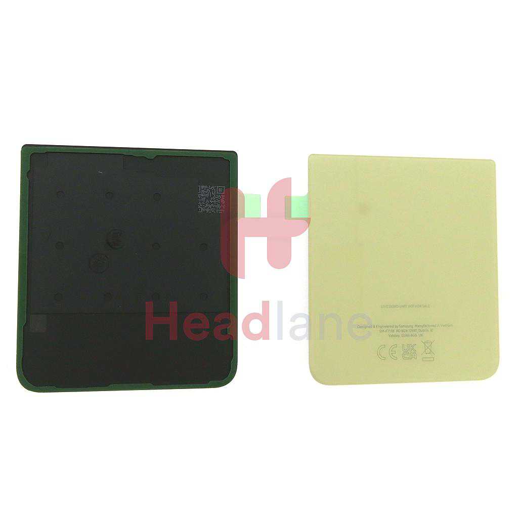 Samsung SM-F711 Galaxy Z Flip3 5G Back / Battery Cover - Cream (Live Demo Unit)