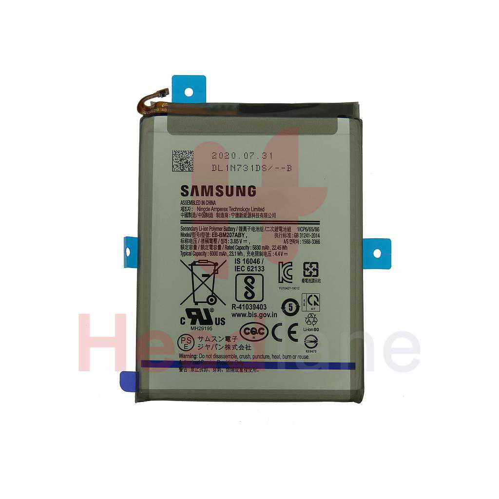 Samsung SM-M307 Galaxy M30s EB-BM207ABY Internal Battery