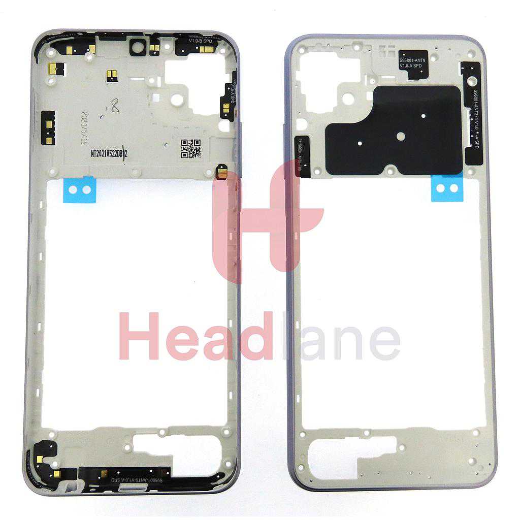 Samsung SM-A226 Galaxy A22 5G Middle Cover / Chassis - Violet