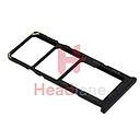 Samsung SM-M325 Galaxy M32 SIM Card Tray (Dual SIM) - Black