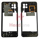 Samsung SM-M325 Galaxy M32 Middle Cover / Chassis - Black