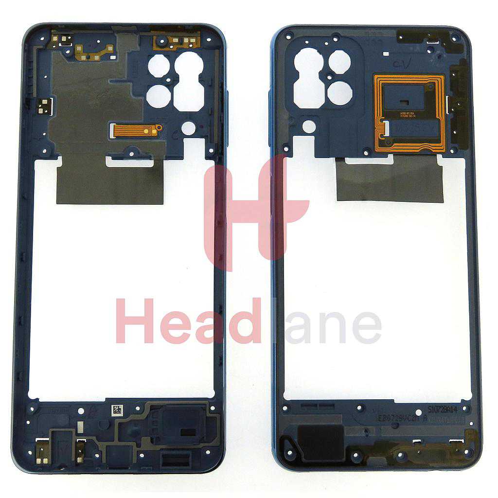 Samsung SM-M325 Galaxy M32 Middle Cover / Chassis - Blue