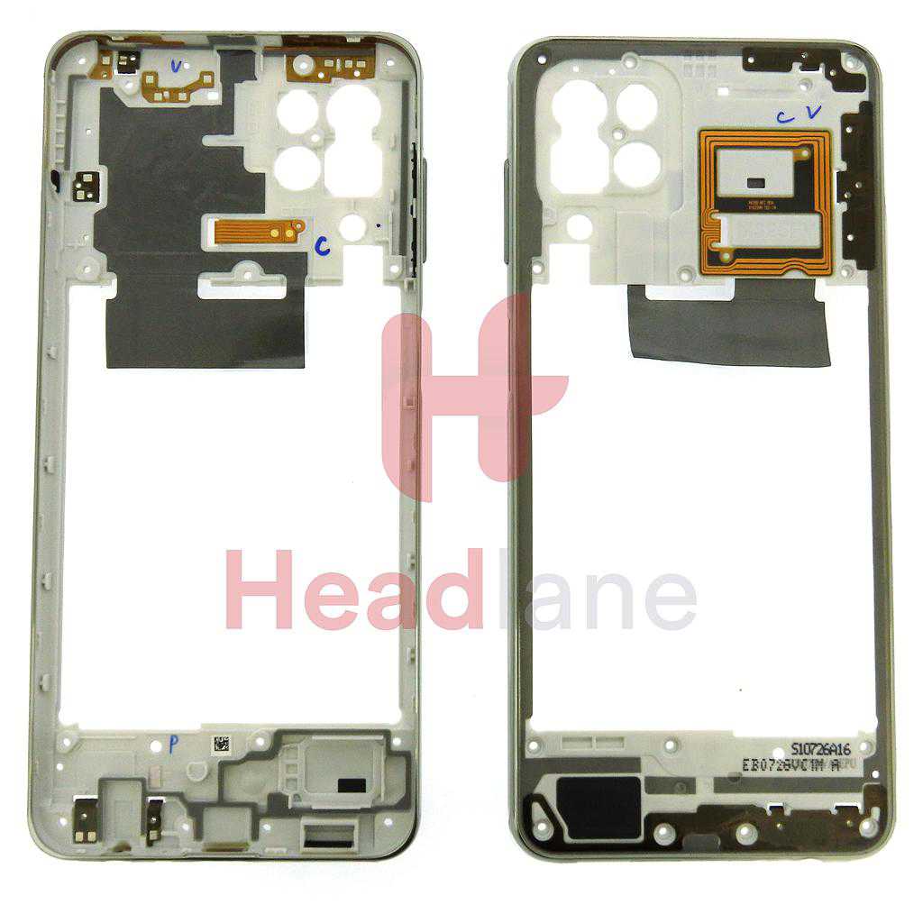 Samsung SM-M325 Galaxy M32 Middle Cover / Chassis - White
