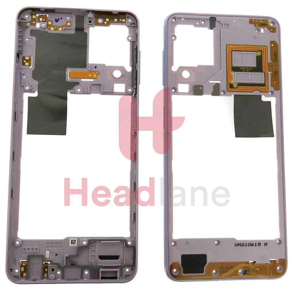 Samsung SM-A225 Galaxy A22 4G Middle Cover / Chassis - Violet
