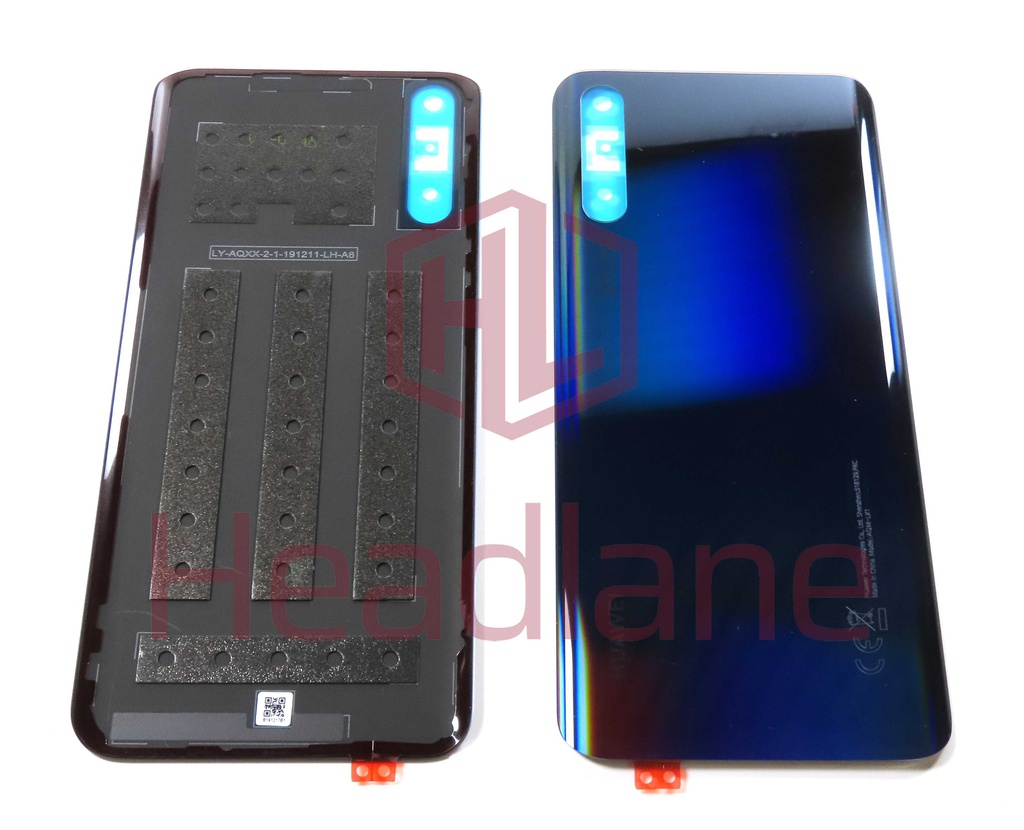 Huawei Y8p / P Smart S Back / Battery Cover - Black