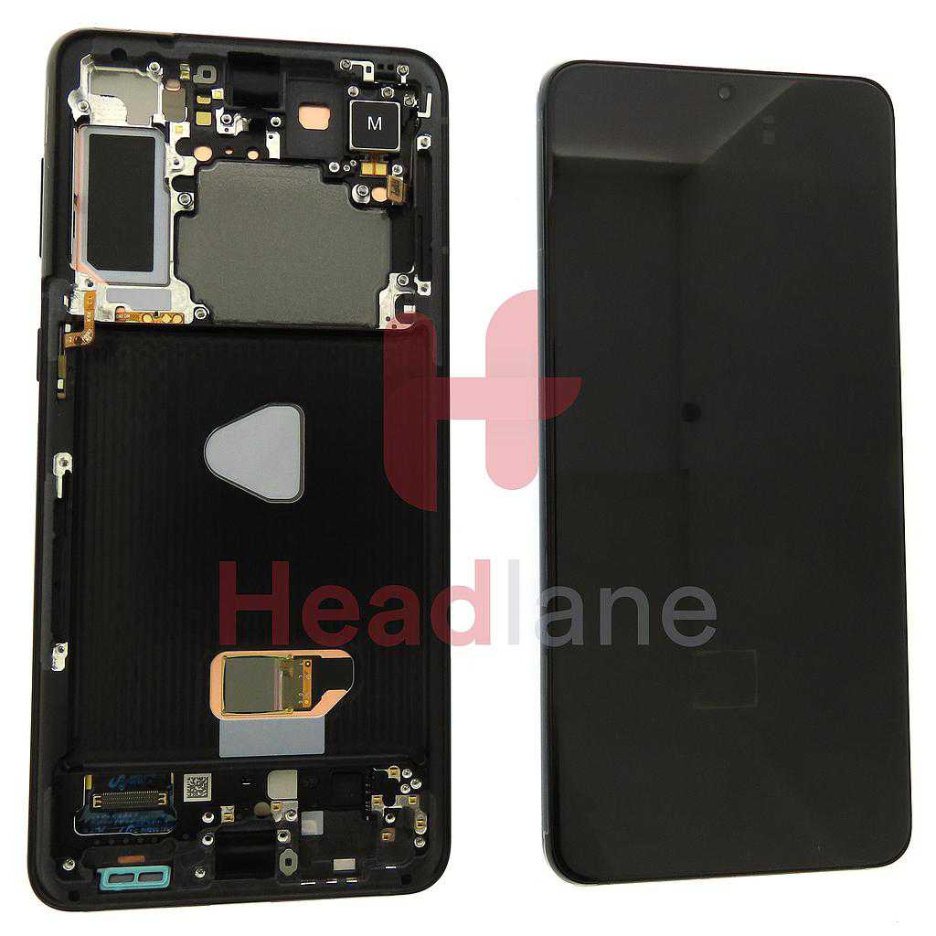 Samsung SM-G996 Galaxy S21+ 5G LCD Display / Screen + Touch - Phantom Black (No Camera)