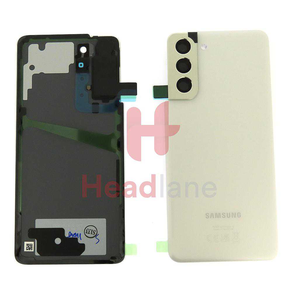 Samsung SM-G991 Galaxy S21 5G Back / Battery Cover - Phantom White (UKCA)