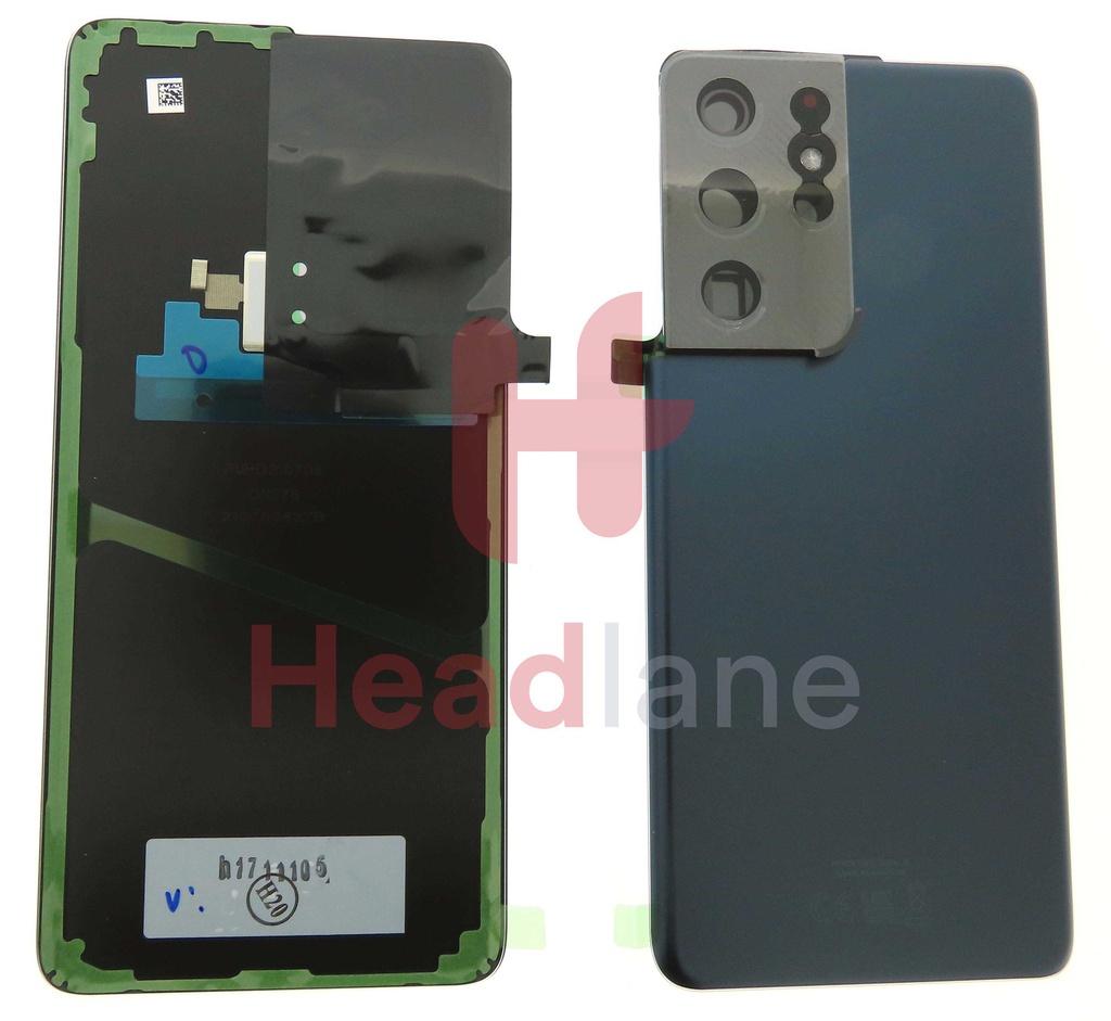 Samsung SM-G998 Galaxy S21 Ultra 5G Back / Battery Cover - Phantom Navy (UKCA)