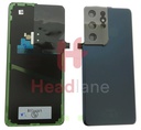 Samsung SM-G998 Galaxy S21 Ultra 5G Back / Battery Cover - Phantom Navy (UKCA)