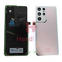 Samsung SM-G998 Galaxy S21 Ultra 5G Back / Battery Cover - Phantom Silver (UKCA)