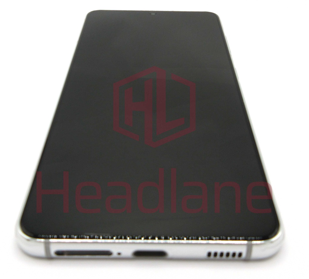 Samsung SM-G991 Galaxy S21 5G LCD Display / Screen + Touch + Battery - Phantom White (Without Camera)