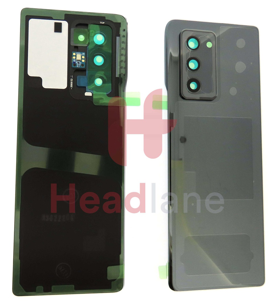 Samsung SM-F916 Galaxy Z Fold2 5G Back / Battery Cover - Mystic Black (UKCA)