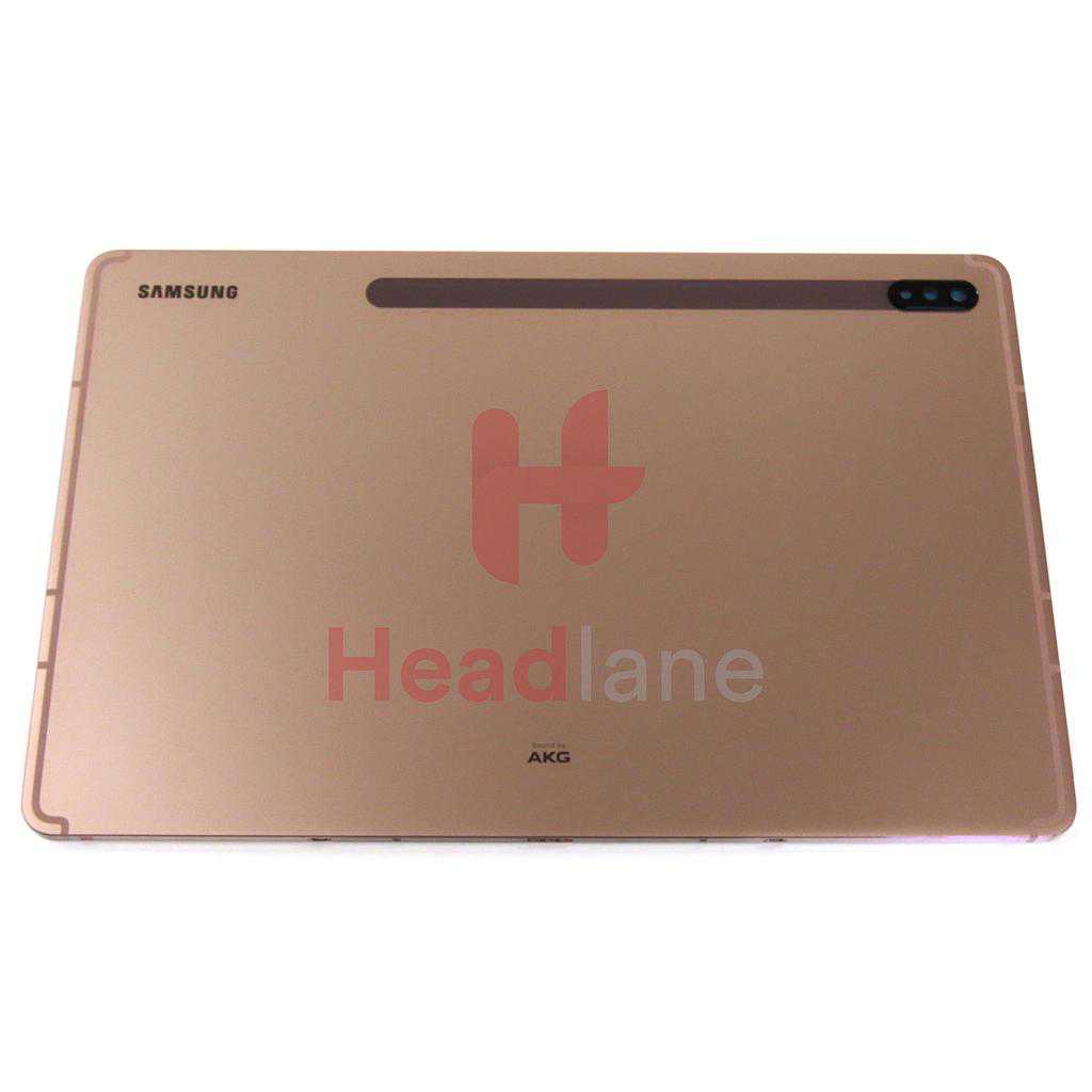 Samsung SM-T970 SM-T976 Galaxy Tab S7+ 12.4" Back Cover - Bronze