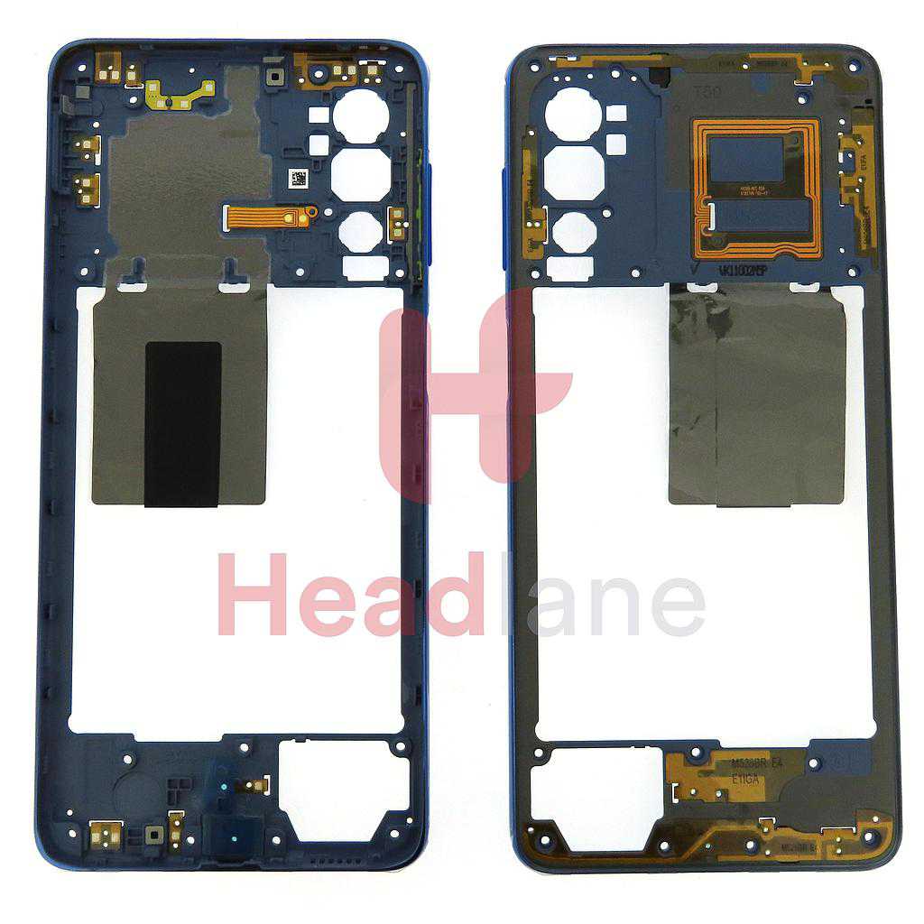 Samsung SM-M526 Galaxy M52 5G Middle Cover / Chassis - Blue