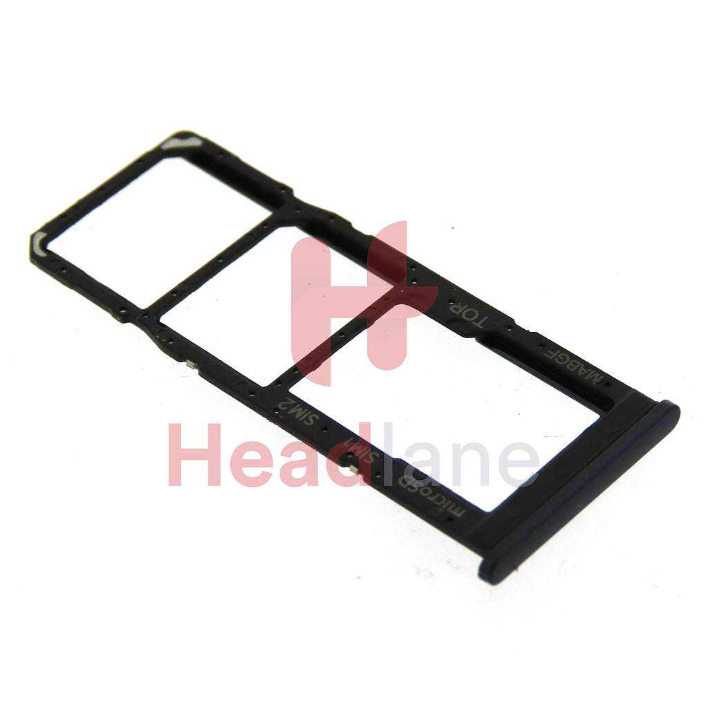 Samsung SM-M127 Galaxy M12 SIM / Memory Card Tray (Dual SIM) - Black