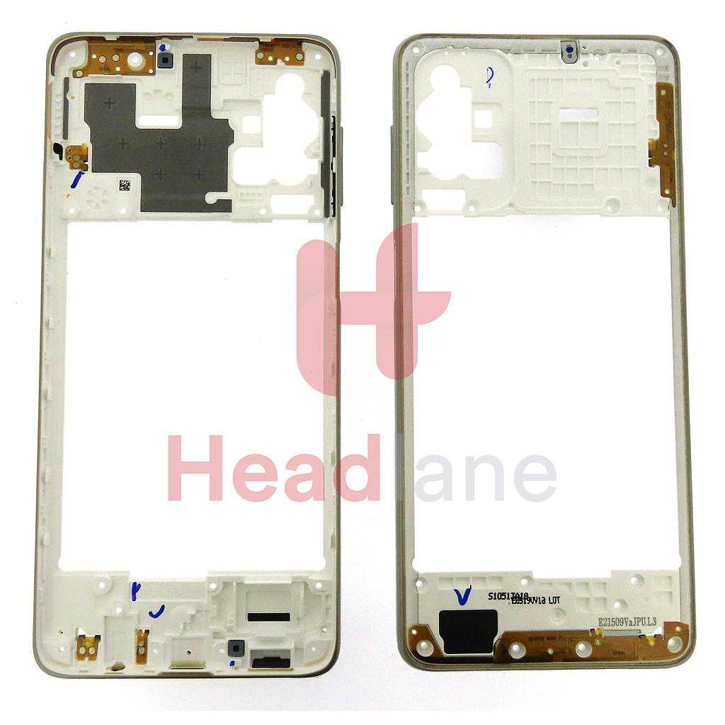 Samsung SM-M515 Galaxy M51 Middle Cover / Chassis - White