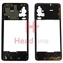 Samsung SM-M515 Galaxy M51 Middle Cover / Chassis - Black