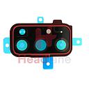 Samsung SM-G780 G781 Galaxy S20 FE 4G/5G Camera Frame / Decoration - Cloud Red