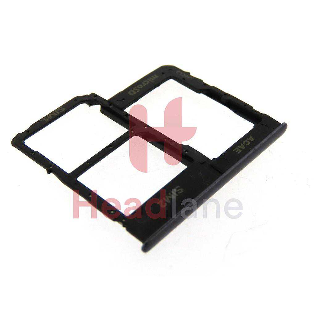 Samsung SM-A315 Galaxy A31 SIM Card Tray (Dual SIM) - Black