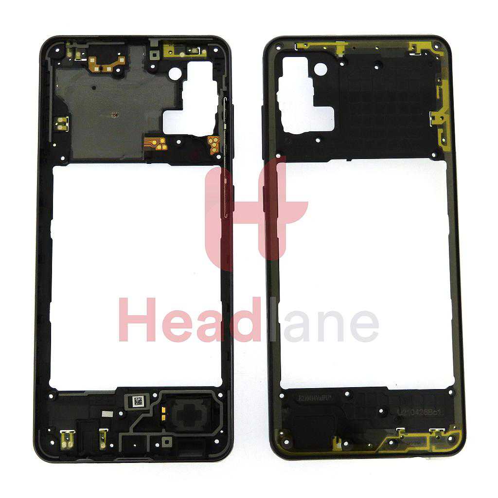 Samsung SM-A315 Galaxy A31 Middle Cover / Chassis - Black