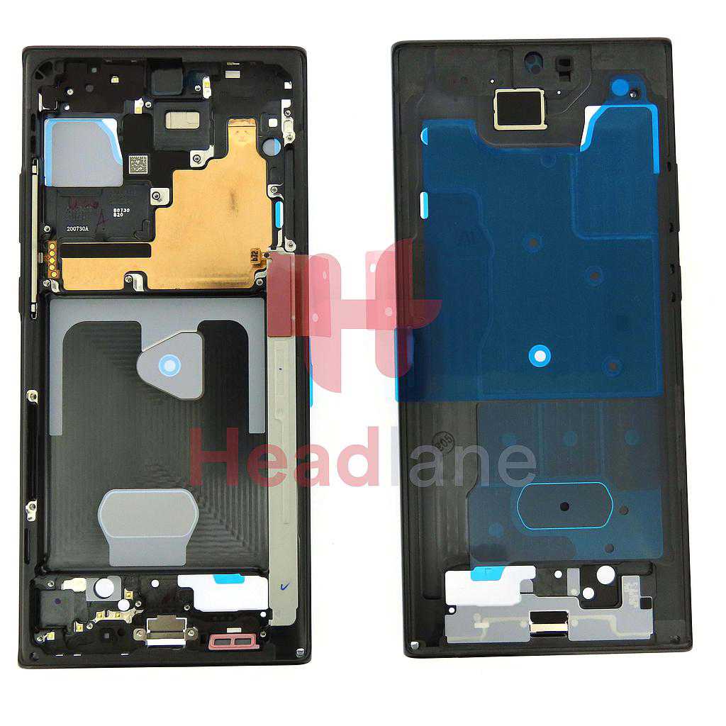 Samsung SM-N985 N986 Galaxy Note 20 Ultra 4G / 5G Front Cover / Frame - Black