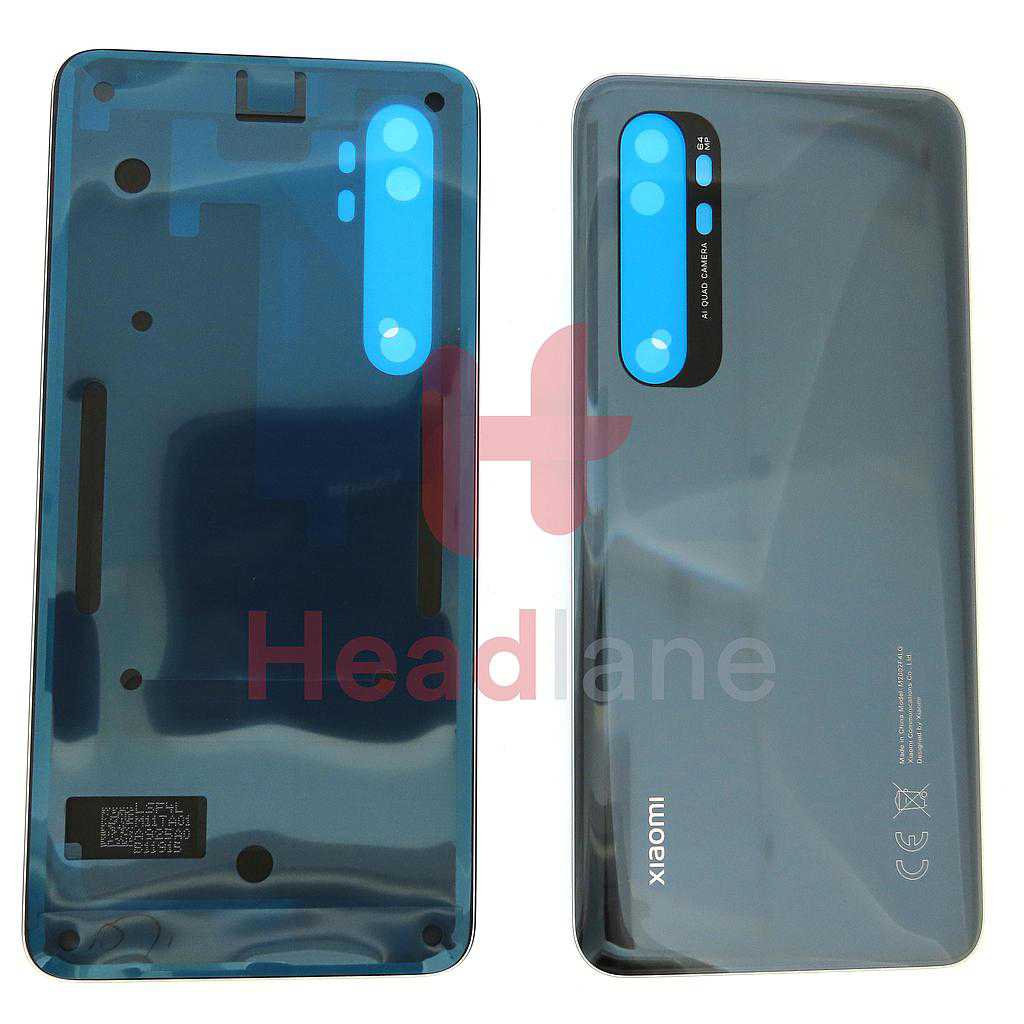 Xiaomi Mi Note 10 Lite Back / Battery Cover - Black