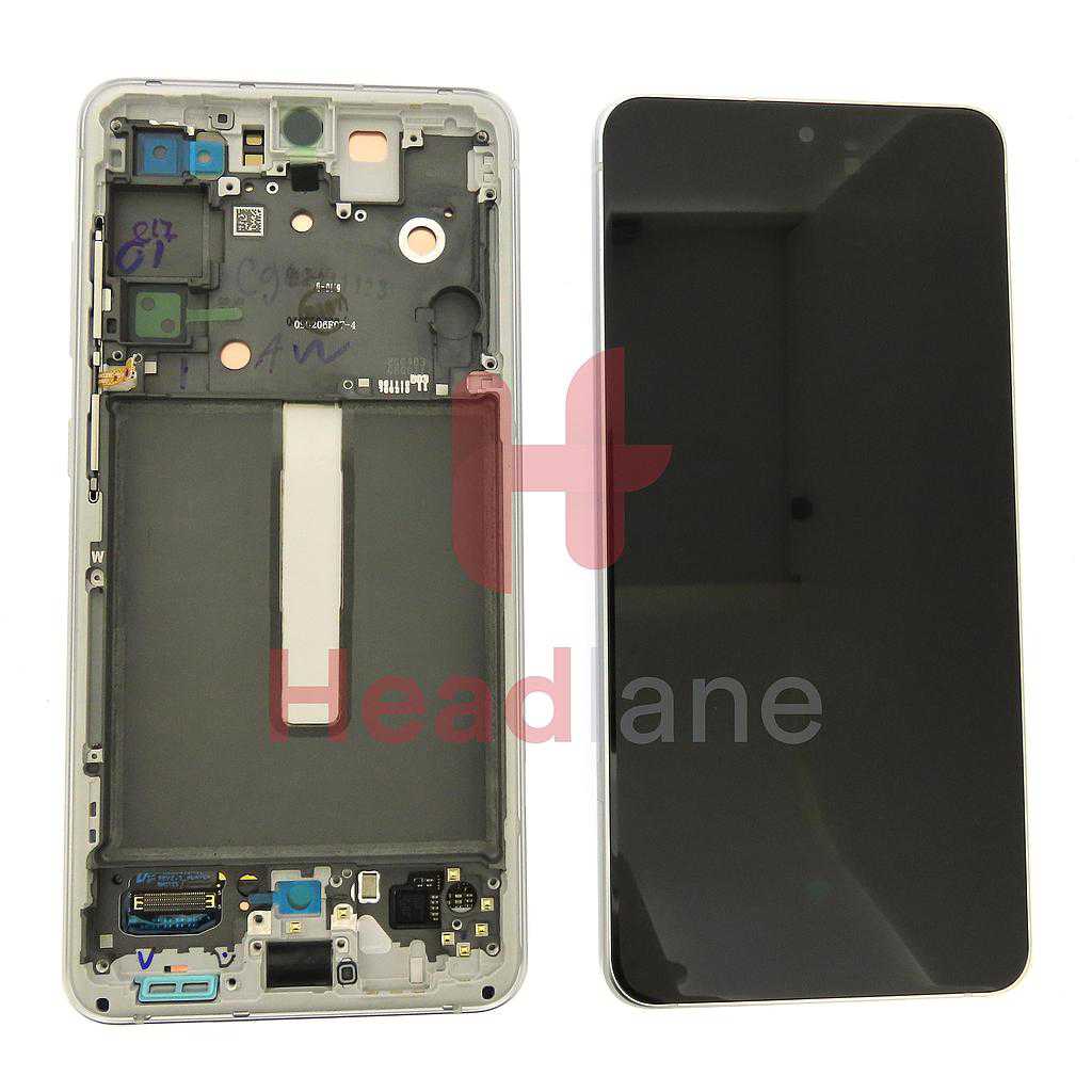 Samsung SM-G990 Galaxy S21 FE LCD Display / Screen + Touch - White